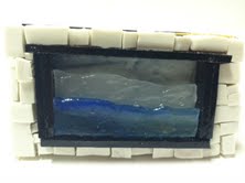 Small work - "Wave". This is actually a magnet.